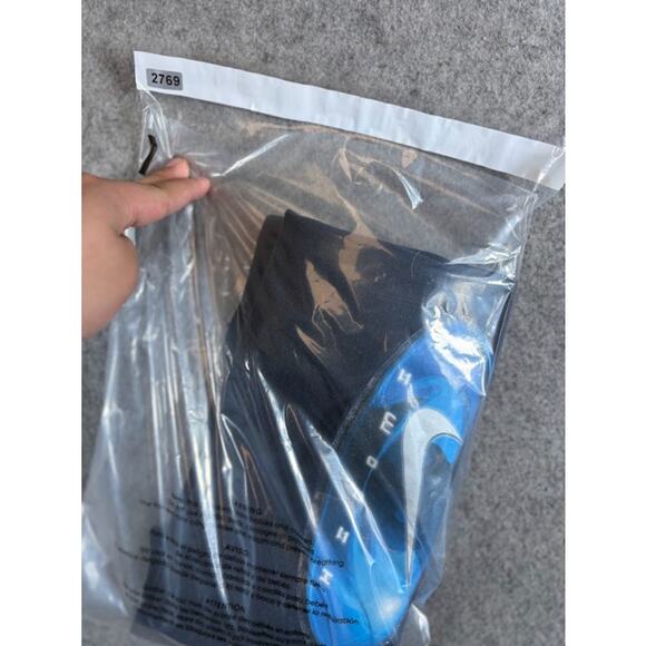 VTG Nike Center Swoosh Graphic Shirt Youth Large Navy Oval Logo Streetwear Y2K - Picture 5 of 5